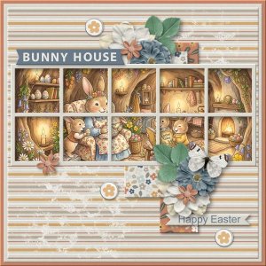 bunny house