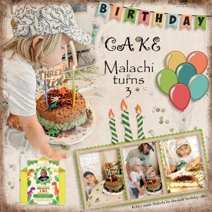 Malachi B'day Cake