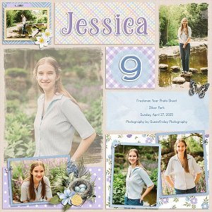 Jessica's Freshman Photo Shoot 1