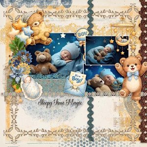 Baby Boy Moonlight Dreams By Cutie Pie Scraps