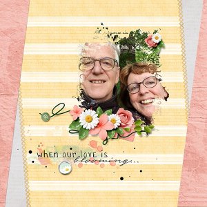 When our love is blooming