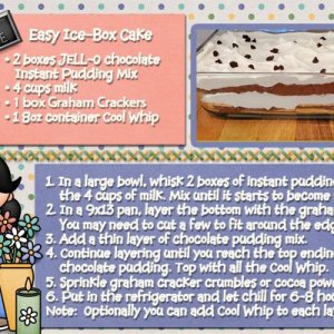Easy Ice-Box Cake