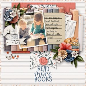 Harriet Reads to Chloe