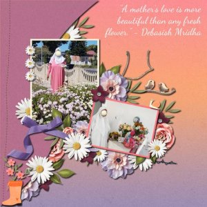 My Mother's Love 'twas more beautiful than flowers