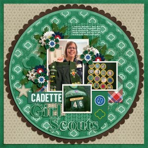 Cadette Girl Scouts