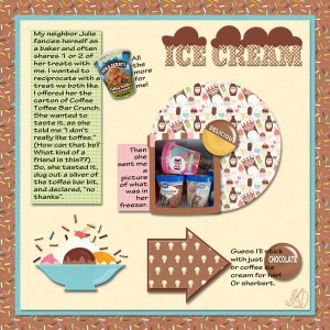 Julie's ice cream likes