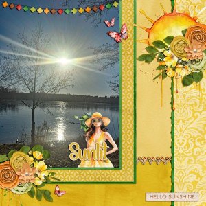 sunlit