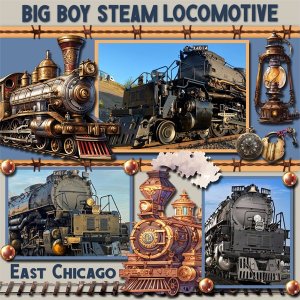Big Boy Steam Locomotive