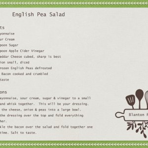 English Pea Salad