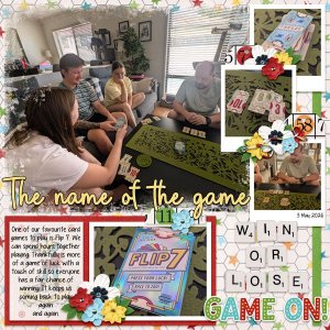 The name of the game....