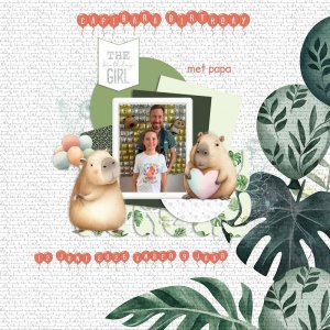 Capibara birthday.met papa