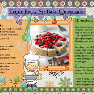 June 2026 Recipe Card Challenge -Triple berry No-Bake Cheescake -.png