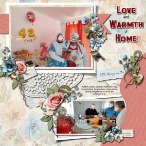 Love and warmth of home