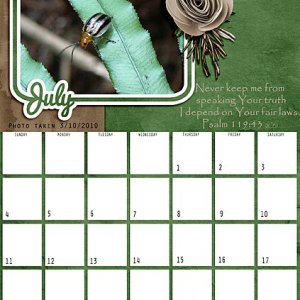 July 2027 Calendar Page