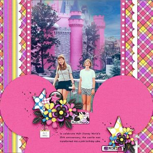 Pink Cinderella Castle