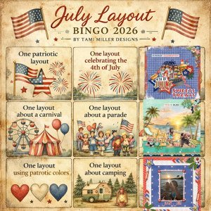 July Bingo Card