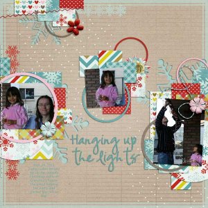 Hanging Up the Lights