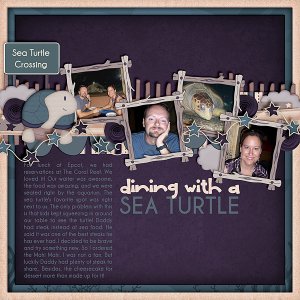 Dining With a Sea Turtle