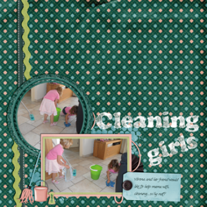 Clean up by Twin mom scraps
