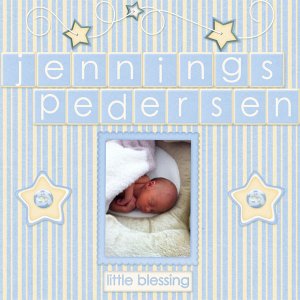 My nephew starring in my first layout