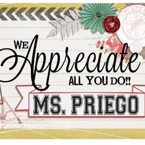 Teacher Appreciation card