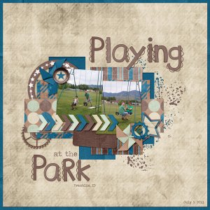 Playing at the Park