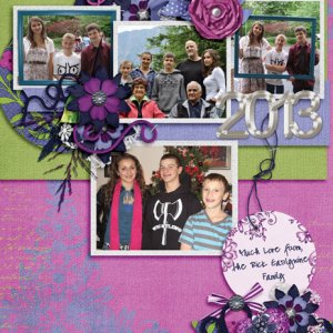 January 2013 Calendar Cover