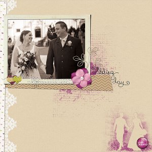 Our wedding day
