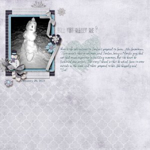 Proposal Snowman