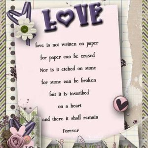 Love is...