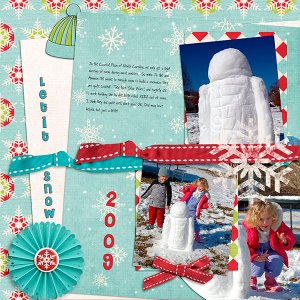 Let It Snow - Feb 1 Template Challenge