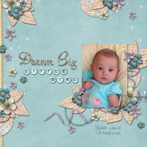 Dream Big Little Girl