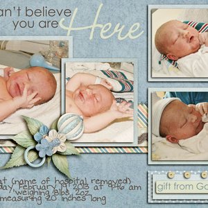 Introducing our baby