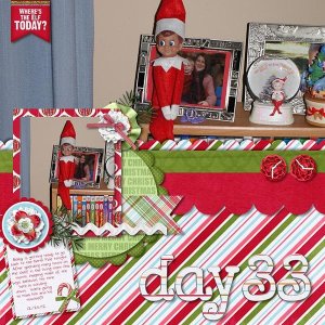 Elf on the Shelf Day 33