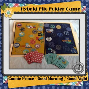 Hybrid File Folder Game - My Busy Day