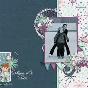 Skating with Shea
