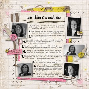TEN THINGS ABOUT ME