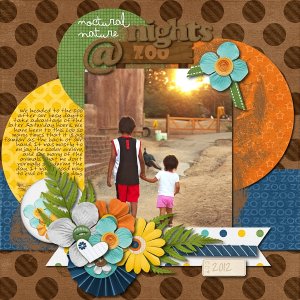 Noctural Nature Nights at the Zoo (left page)