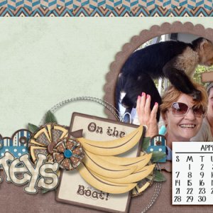 Monkeys on the Boat!