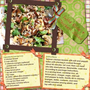 Wild Rice Chicken Salad