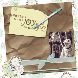 You are such a joy to me