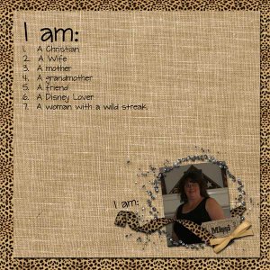 I am...