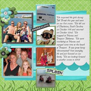 Bahamas Cruise page 1
