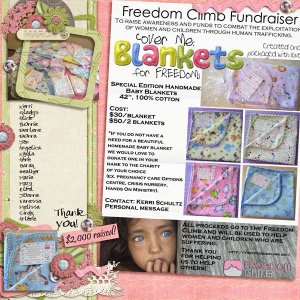 Cover Me: Blankets for Freedom Fundraiser