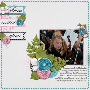 Violin Recital Glare