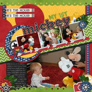 my 1st Mickey
