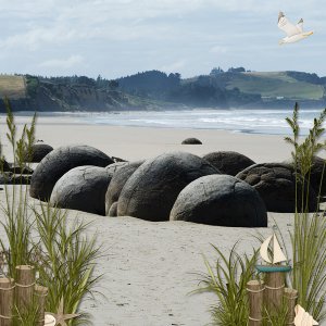 Moeraki Boulders