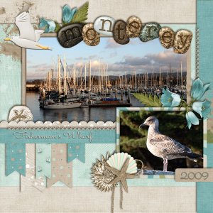 Fisherman's Wharf at Monterey CA