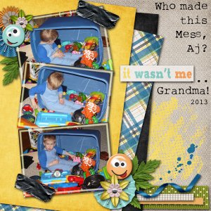 Aj in the Toy Tub