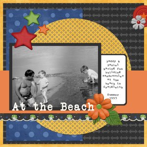 At the beach